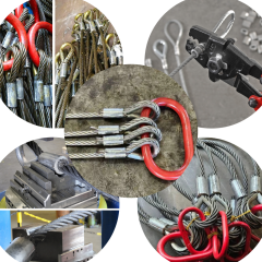 Çelik Halat Pres Basım Çift Taraf Baskı 2mm-30mm