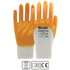 Beybi KN350 Flex Pamuk Nitril Eldiven NO:10