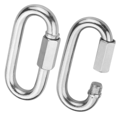 Oval Karabina Galvanizli