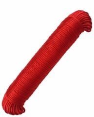 Kırmızı İskota Halat Yelken Mandar Halatı