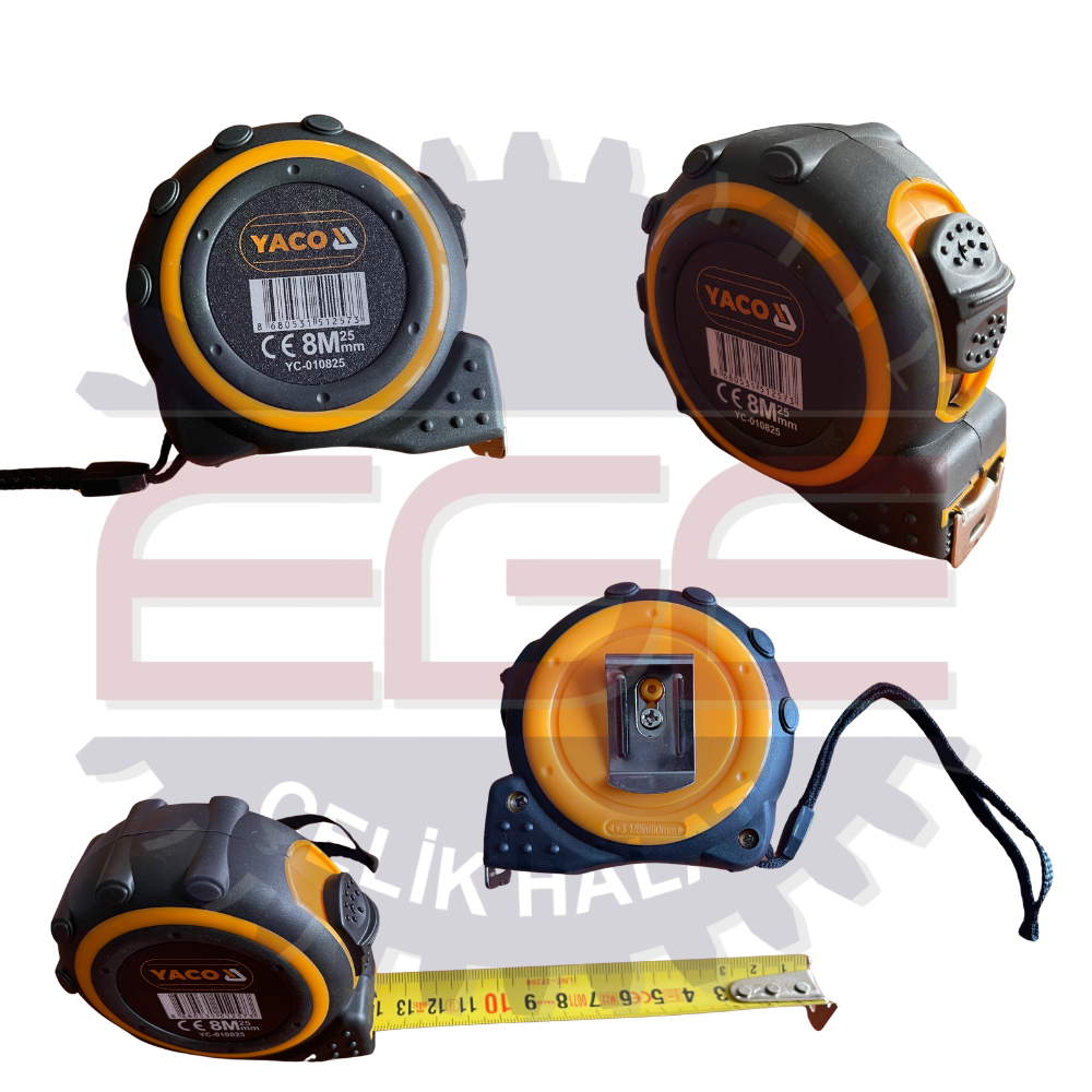 Şerit Metre 8 Metre X 25mm