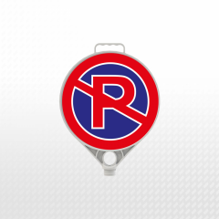 Park Yapılmaz Levhası, Yuvarlak 280mm, Çift Yön Baskı