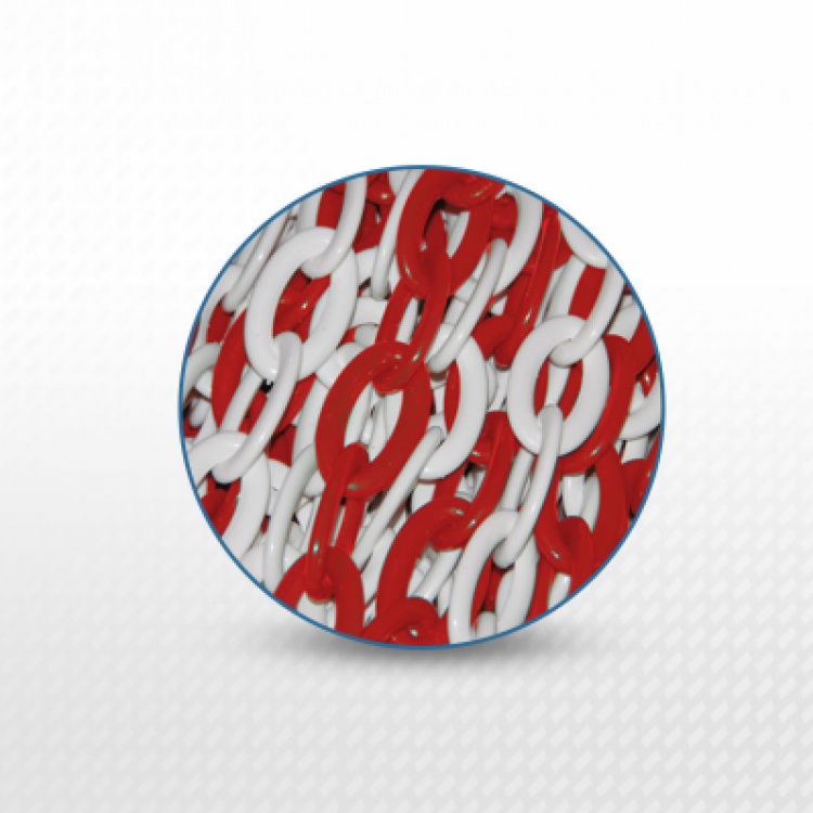 8MM Plastik Zincir 1 Metre