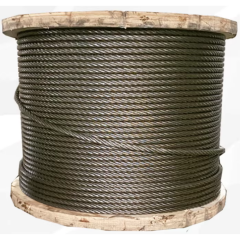 Asansör Halatı 8x19 Çelik Özlü