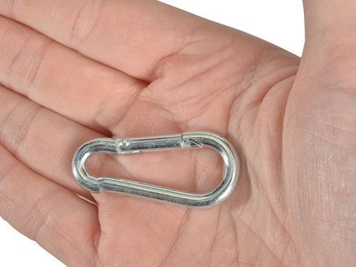 Galvanizli Karabina Hamak Salıncak Askı Kilidi 4x40 mm