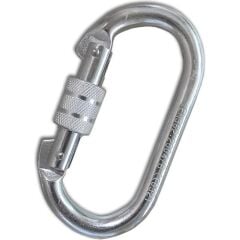 Emniyet Kemeri Karabinası Vidalı Kilitli Tırmanış Kancası 25 kN