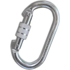 Emniyet Kemeri Karabinası Vidalı Kilitli Tırmanış Kancası 25 kN
