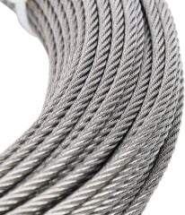 Krom Çelik Halat 10 mm (7x19)