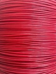 Kırmızı İzoleli Çelik Halat 2x3mm