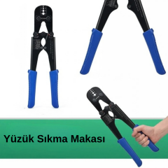 Çelik Halat Pres Makası | Yüzük Sıkma Makası