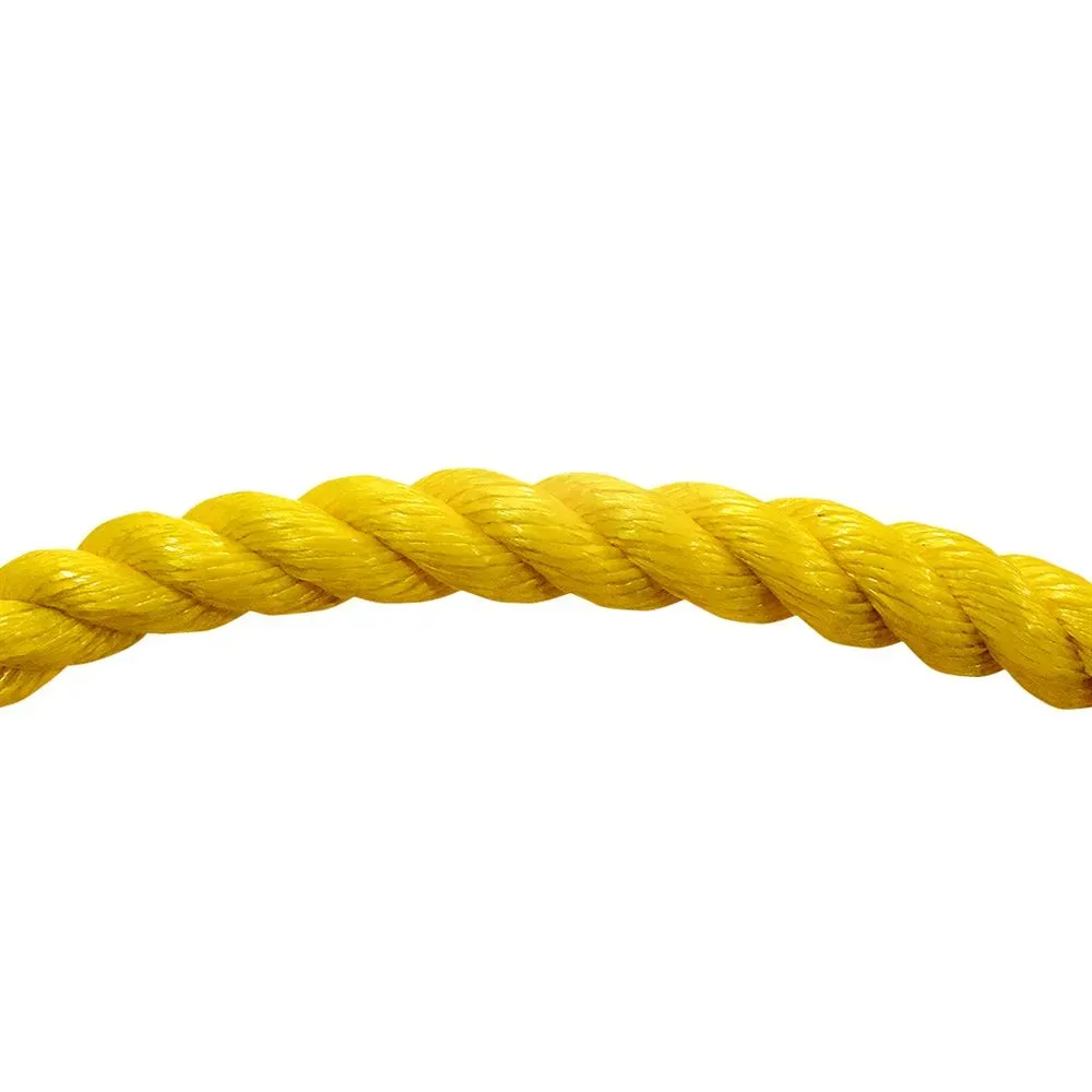 Yüzen Halat 3 Kollu Batmaz Halat Sarı 1 Metre