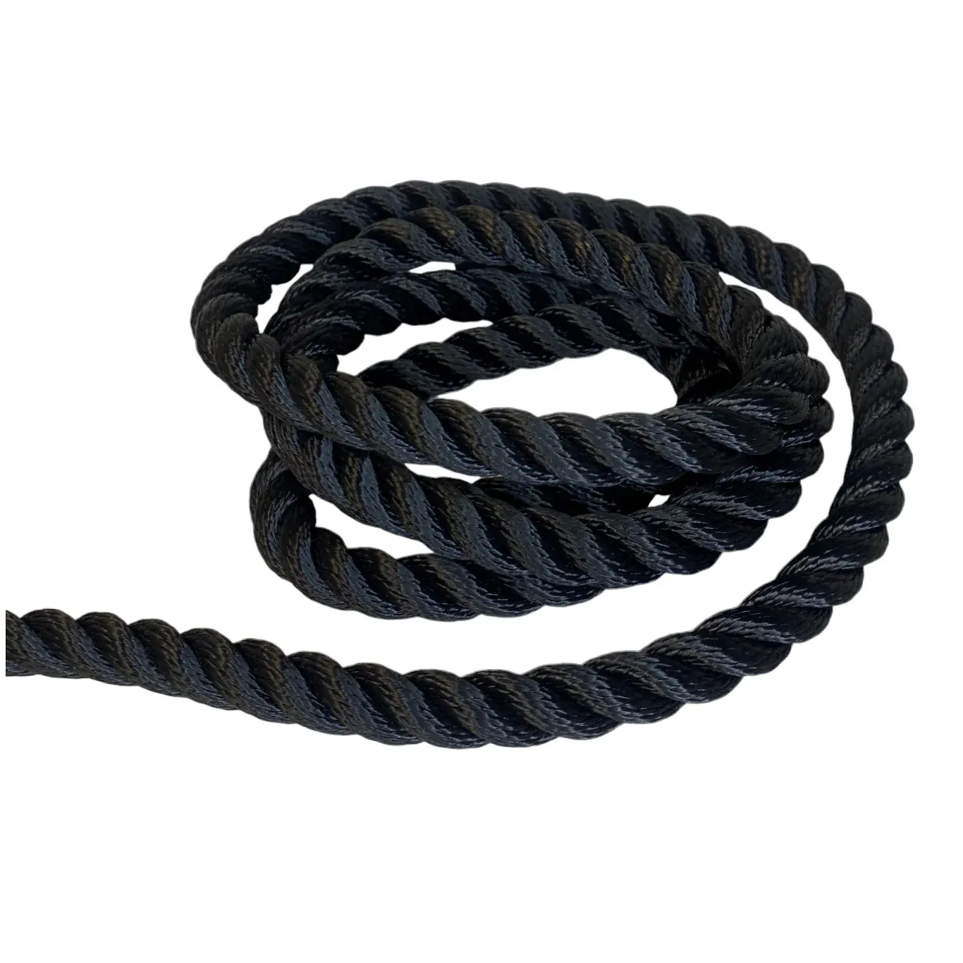 Yüzen Halat 3 Kollu Batmaz Halat Siyah 1 Metre