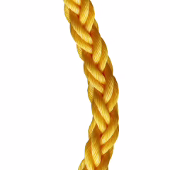 Yüzen Halat 8 Kollu Batmaz Halat Sarı 1 Metre