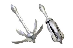 Galvanizli Katlanır Şemsiye Çapa, Tekne Bot Çapası