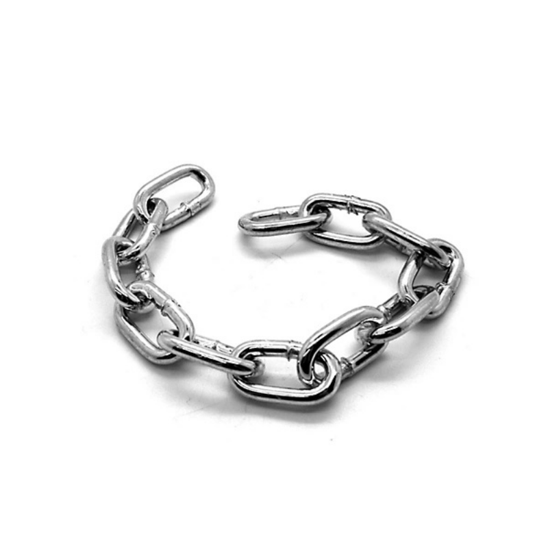 Makaralı Çelik Zincir, Elektro Galvanizli Düz Zincir 5mm - 3 Metre