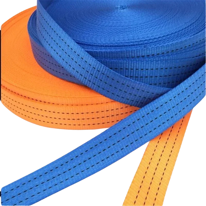 Kolon Halat Yassı İp Halat 5cm 1 Metre, Şerit Halat, Bağlama Kayışı