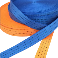 Kolon Halat Yassı İp Halat 5cm 1 Metre, Şerit Halat, Bağlama Kayışı