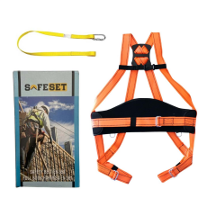 Safeset Paraşüt Tipi Emniyet Kemeri Bel Destekli